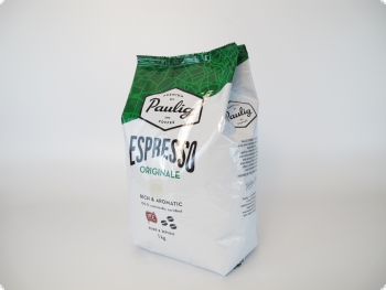 Кофе в зернах Paulig Espresso Originale  (Паулиг Эспрессо Оригинал)  1 кг, вакуумная упаковка