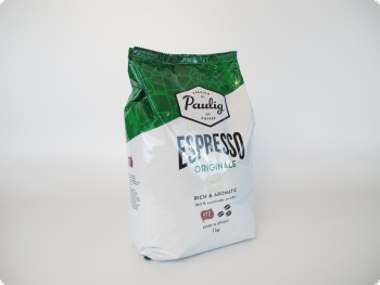 Кофе в зернах Paulig Espresso Originale  (Паулиг Эспрессо Оригинал)  1 кг, вакуумная упаковка