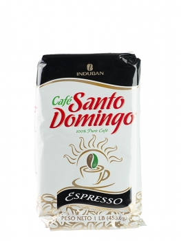 Кофе молотый Santo Domingo Espresso (Санто Доминго Эспрессо)  453,6 г, вакуумная упаковка