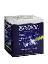 Чай зеленый Svay Morning Sun (Утреннее Солнце), упаковка 20 пирамидок по 4 г