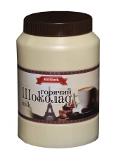 Горячий шоколад HitShok Milk (Хитшок Белый шоколад)  1 кг, банка