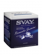 Чай зеленый Svay Romantic Jasmine (Чарующий жасмин), упаковка 20 саше по 2 г